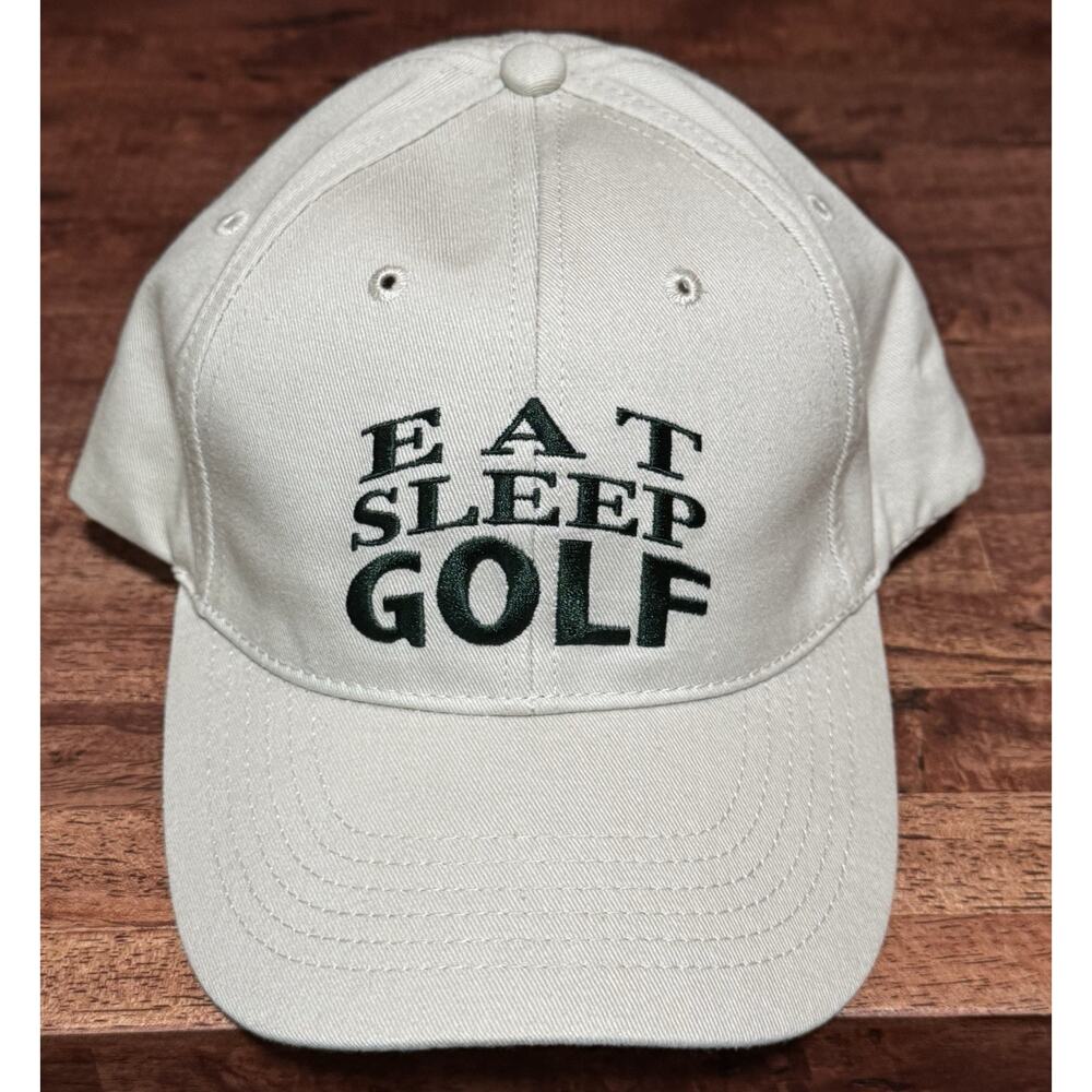 Eat Sleep Golf Hat